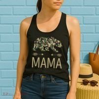 Mama Bear Camo Mother's Day Gift  Women's Tank Top thumb 2