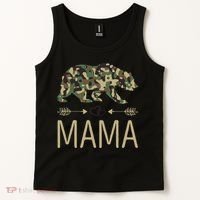 Mama Bear Camo Mother's Day Gift  Tank Top thumb 2