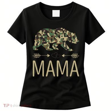 Mama Bear Camo Mother's Day Gift  Women's T-Shirt