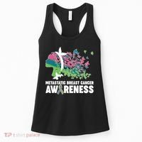 Metastatic Breast Cancer Awareness Butterflies Women's Tank Top thumb 0
