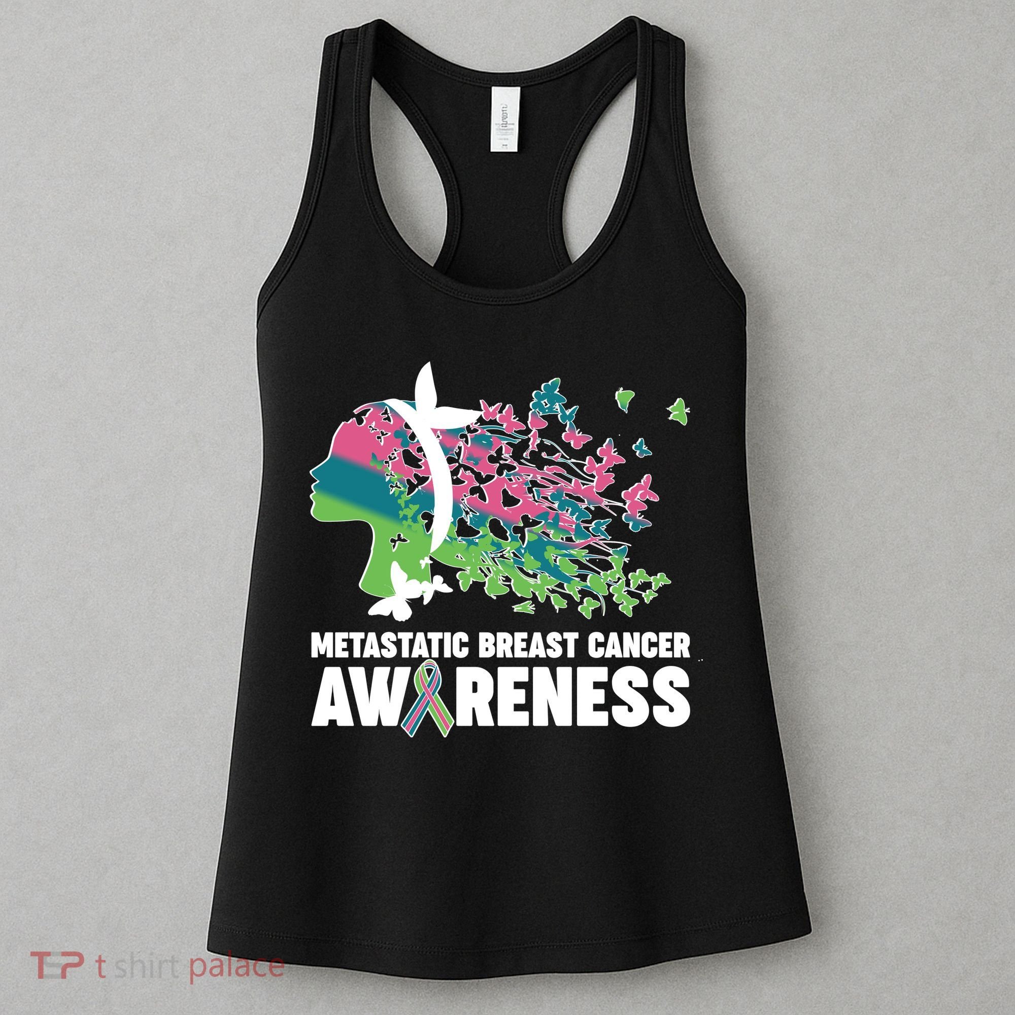 Metastatic Breast Cancer Awareness Butterflies Women's Tank Top