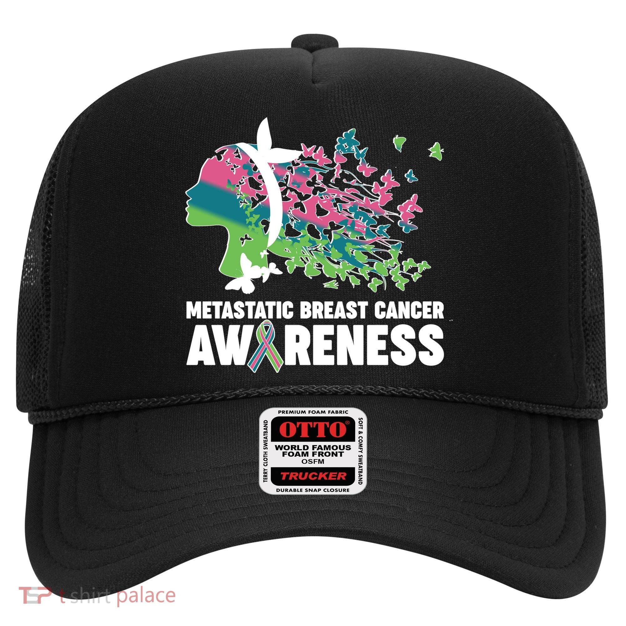 Metastatic Breast Cancer Awareness Butterflies Hat