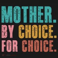 Mother By Choice For Choice Pro Choice Feminist Rights Baby Bodysuit thumb 2