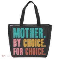 Mother By Choice For Choice Pro Choice Feminist Rights Tote Bag thumb 0