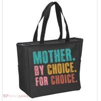 Mother By Choice For Choice Pro Choice Feminist Rights Tote Bag thumb 2