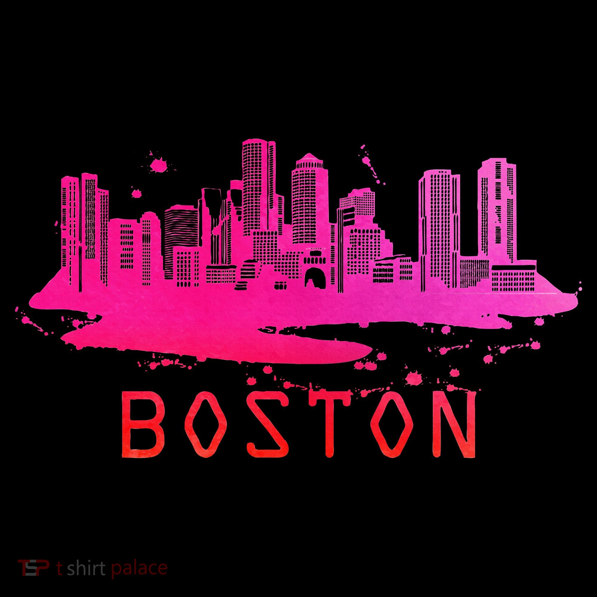 Modern Boston Cityscape Boston Massachusetts Skyline Sweatshirt