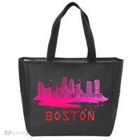 Modern Boston Cityscape Boston Massachusetts Skyline Tote Bag thumb 0