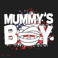 Mummys Boy Cute American Flag Women's Sweatshirt thumb 2
