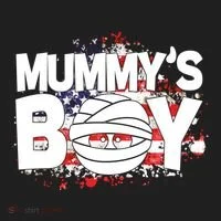 Mummys Boy Cute American Flag Women's Sweatshirt thumb 2