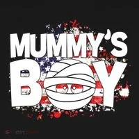 Mummys Boy Cute American Flag Toddler Hoodie thumb 2