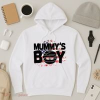 Mummys Boy Cute American Flag Hoodie thumb 3