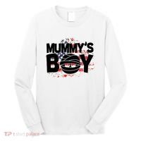 Mummys Boy Cute American Flag Long Sleeve Shirt thumb 0