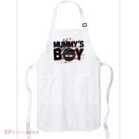 Mummys Boy Cute American Flag Apron thumb 0