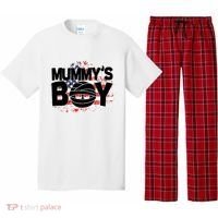 Mummys Boy Cute American Flag Pajama Set thumb 0