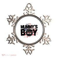Mummys Boy Cute American Flag Ornament thumb 0