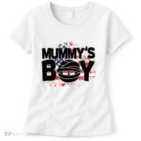 Mummys Boy Cute American Flag Women's T-Shirt thumb 0