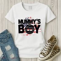 Mummys Boy Cute American Flag Women's T-Shirt thumb 3