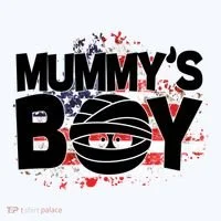 Mummys Boy Cute American Flag Women's T-Shirt thumb 6