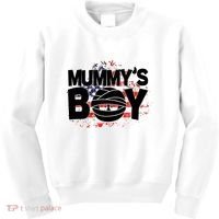 Mummys Boy Cute American Flag Kids Sweatshirt thumb 0