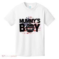 Mummys Boy Cute American Flag Kids T-Shirt thumb 0