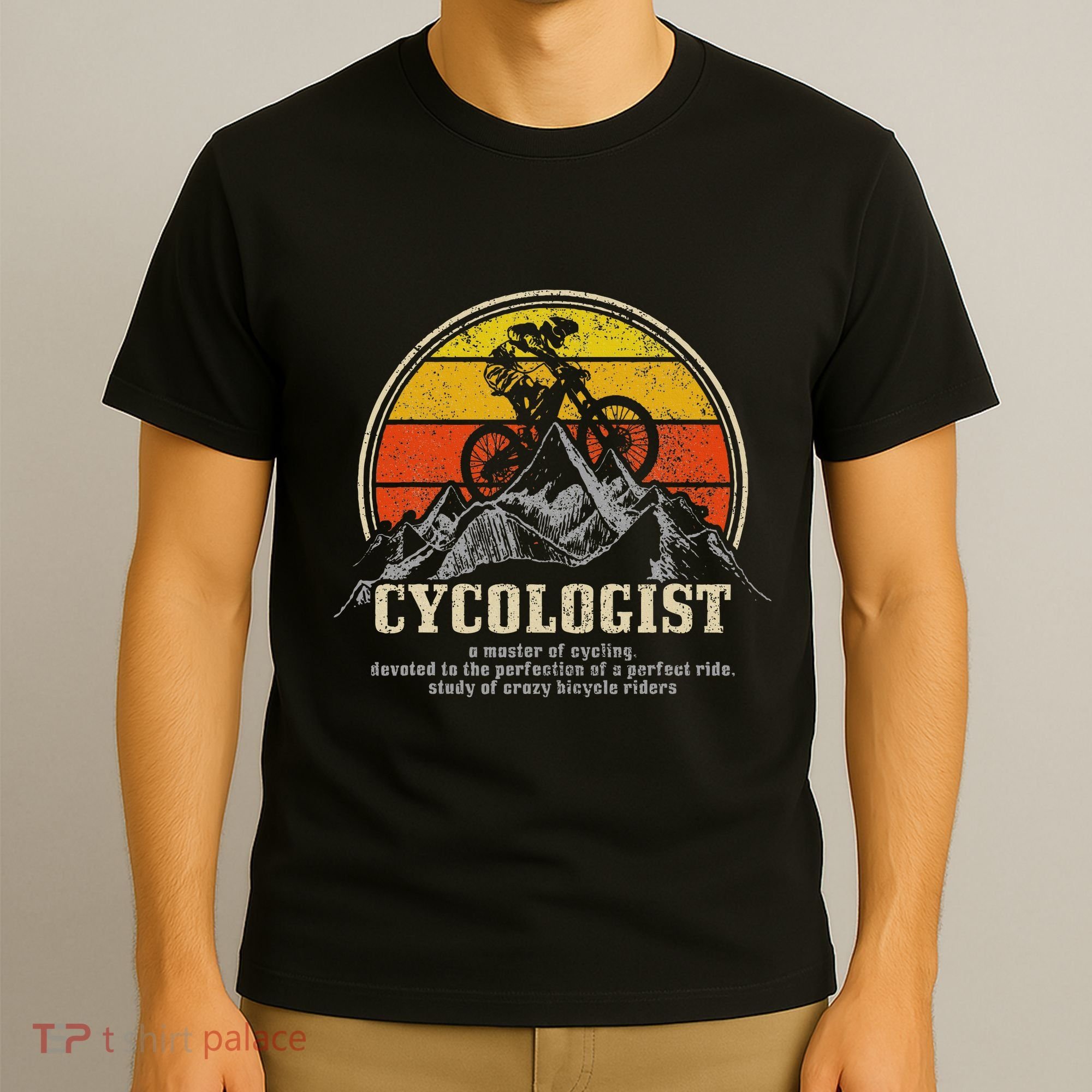 Mountain Bike Cycologist Mtb Funny Mountain Biker Gift T-Shirt