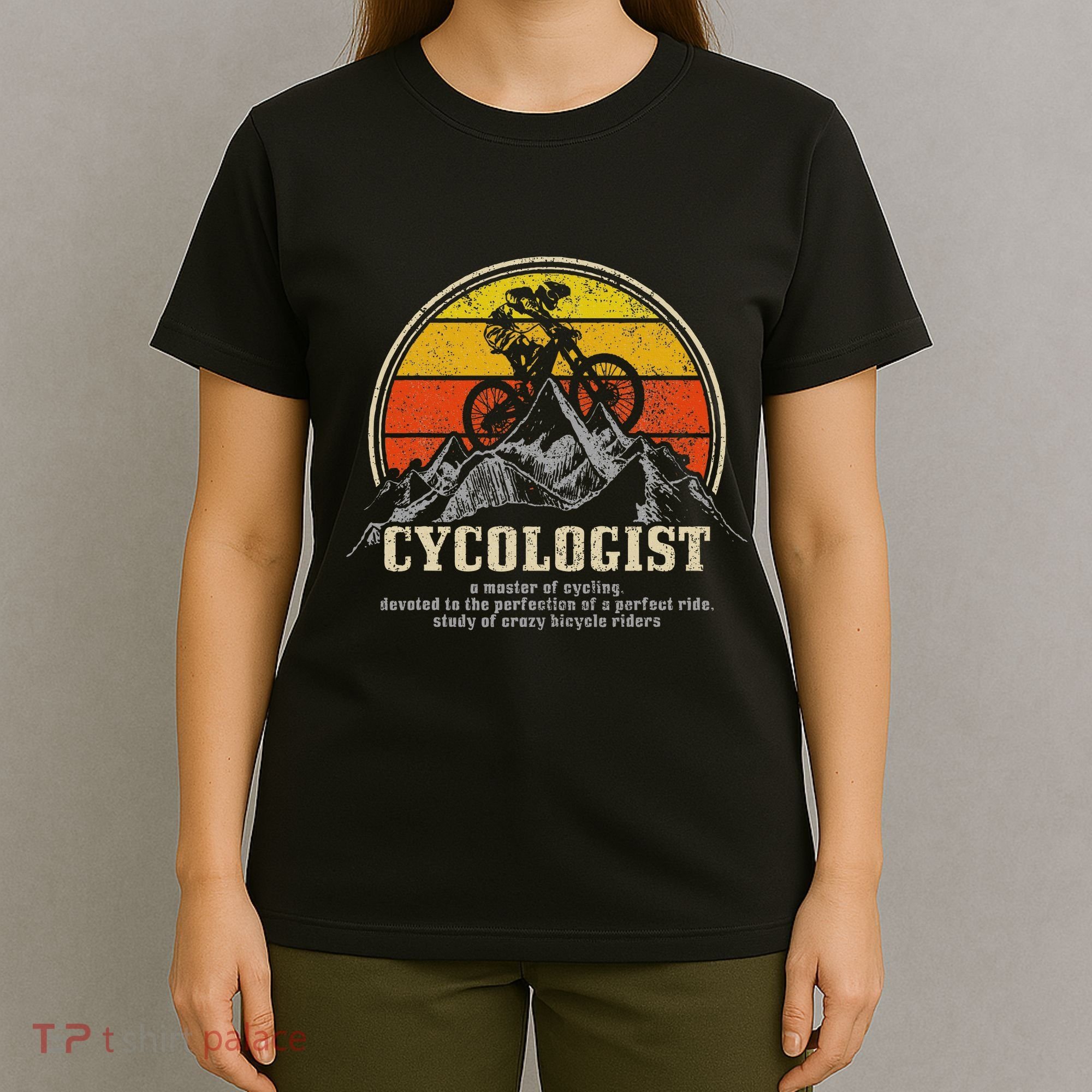 Mountain Bike Cycologist Mtb Funny Mountain Biker Gift T-Shirt