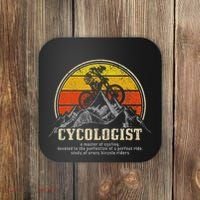 Mountain Bike Cycologist Mtb Funny Mountain Biker Gift Coaster thumb 0