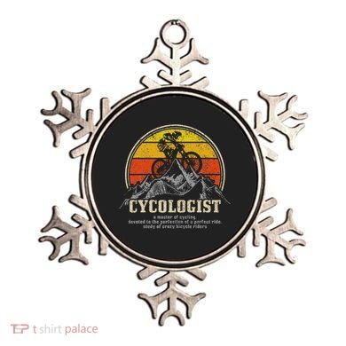 Mountain Bike Cycologist Mtb Funny Mountain Biker Gift Ornament
