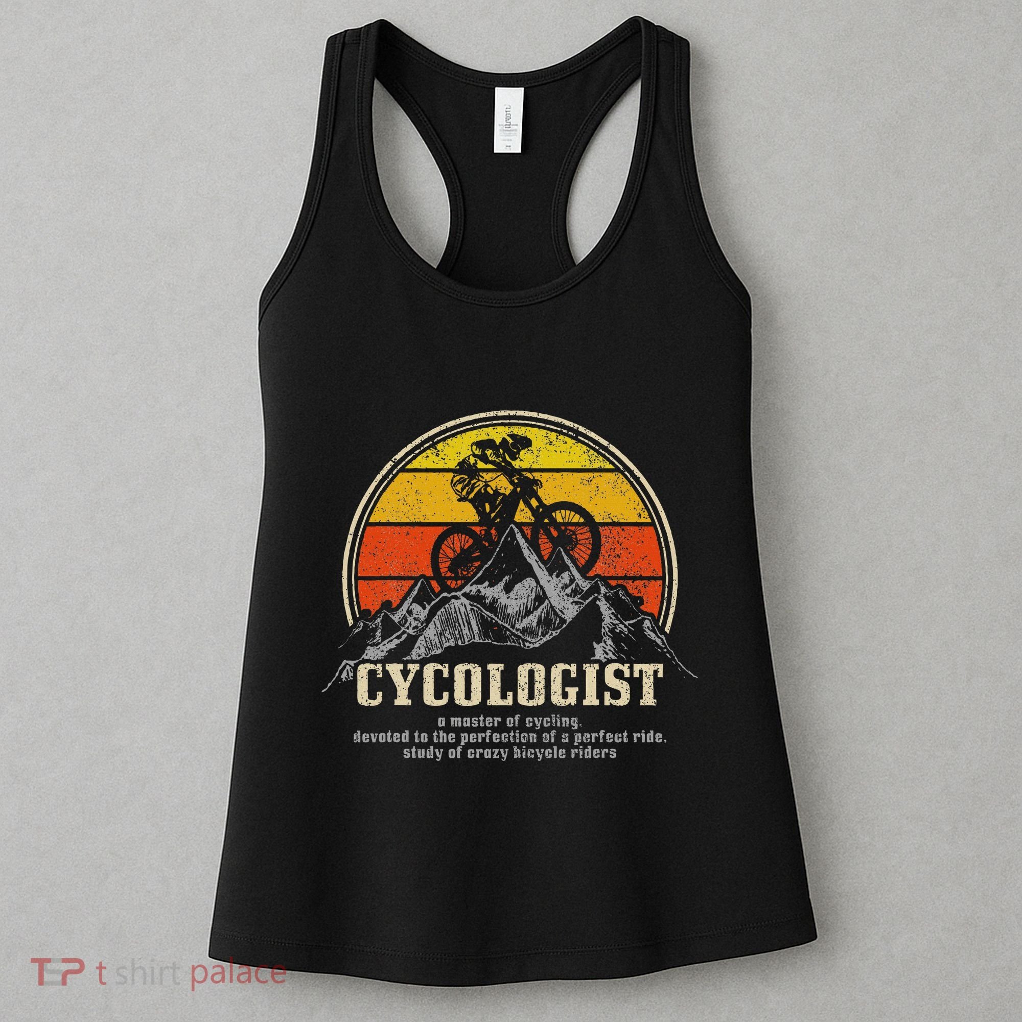 Mountain Bike Cycologist Mtb Funny Mountain Biker Gift Women's Tank Top