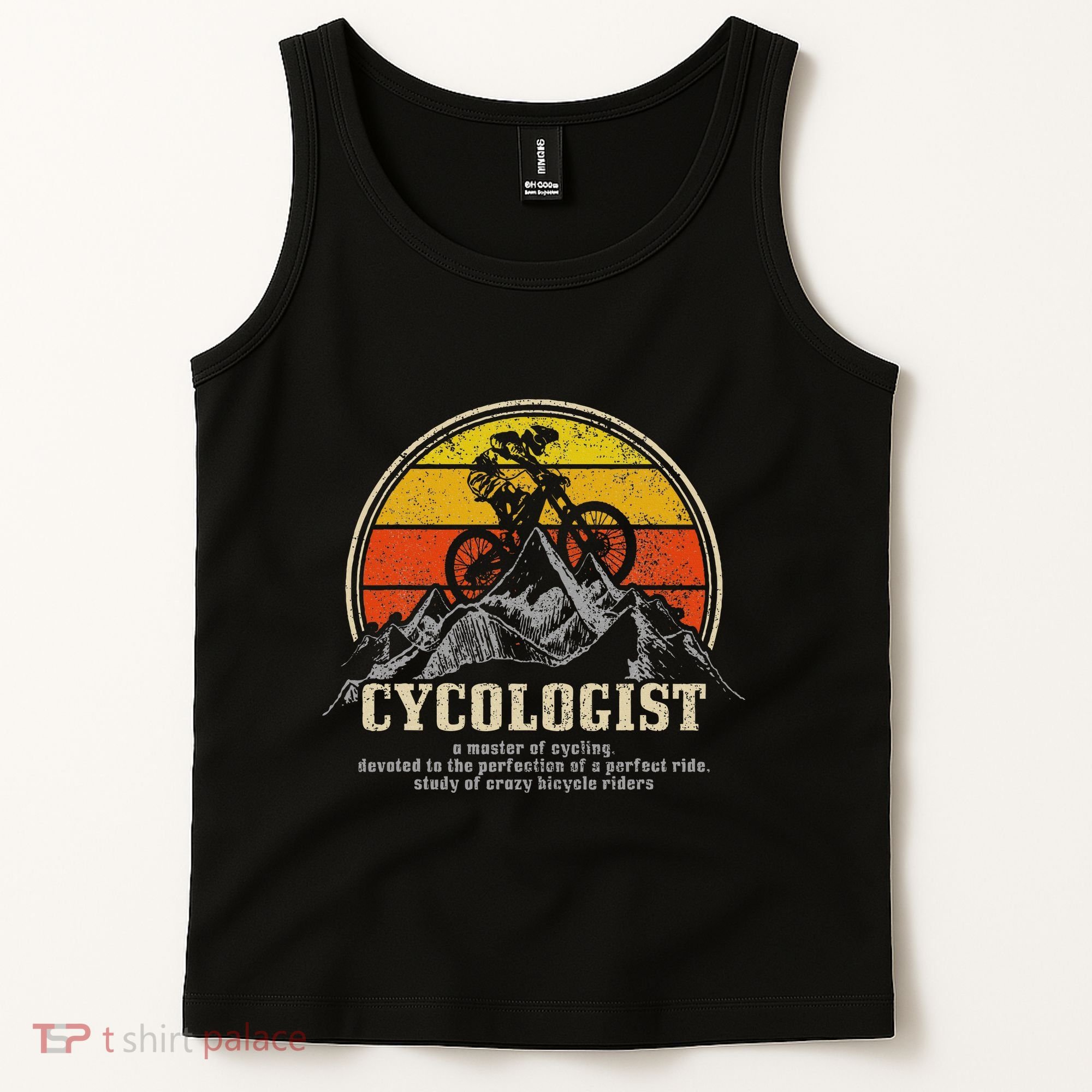 Mountain Bike Cycologist Mtb Funny Mountain Biker Gift Tank Top