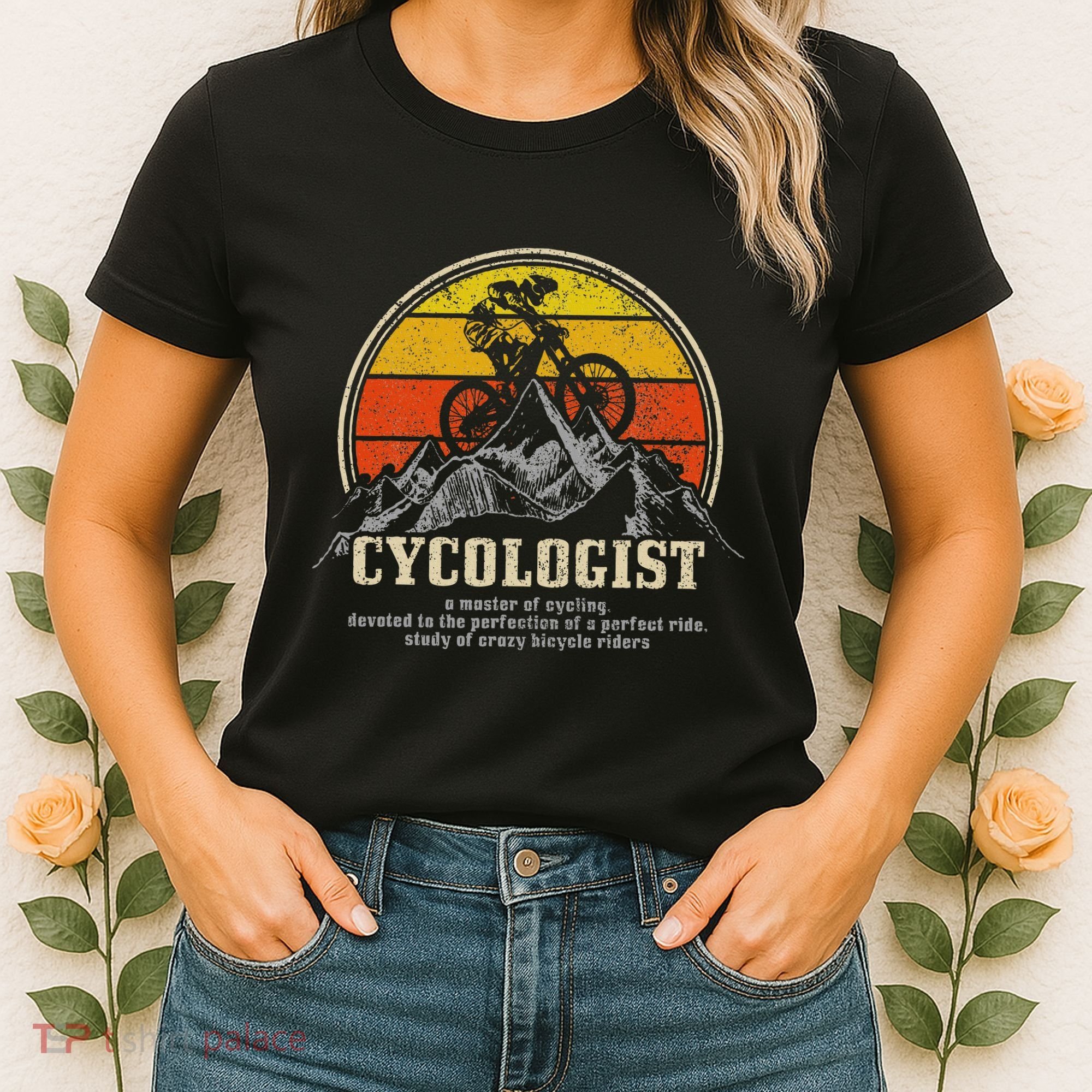 Mountain Bike Cycologist Mtb Funny Mountain Biker Gift Women's T-Shirt