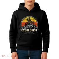 Mountain Bike Cycologist Mtb Funny Mountain Biker Gift Kids Hoodie thumb 4