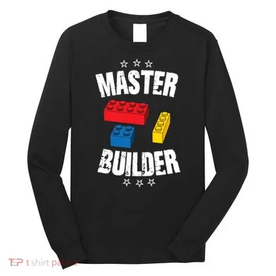 Master Builder Cool Gift Long Sleeve Shirt