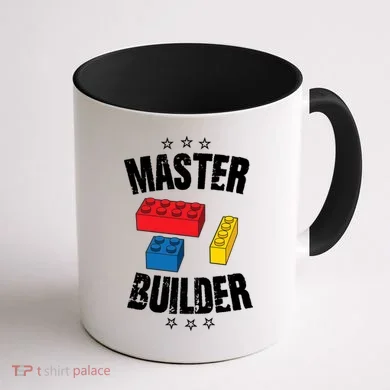 Master Builder Cool Gift Coffee Mug back