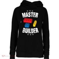 Master Builder Cool Gift Womens Funnel Neck Pullover Hood thumb 0