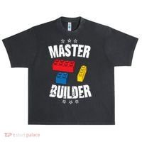 Master Builder Cool Gift Urban Oversized Heavyweight T-Shirt thumb 0