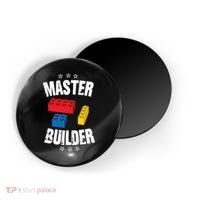 Master Builder Cool Gift Magnet thumb 0