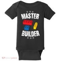 Master Builder Cool Gift Baby Bodysuit thumb 0