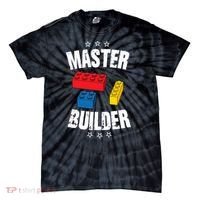 Master Builder Cool Gift Tie-Dye T-Shirt thumb 0