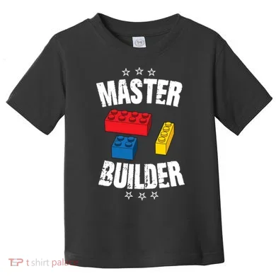 Master Builder Cool Gift Toddler T-Shirt