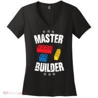 Master Builder Cool Gift Women's V-Neck T-Shirt thumb 0