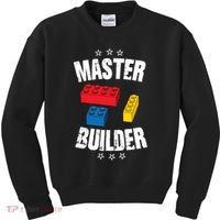 Master Builder Cool Gift Kids Sweatshirt thumb 0
