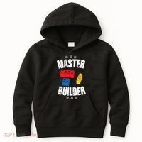 Master Builder Cool Gift Kids Hoodie thumb 0