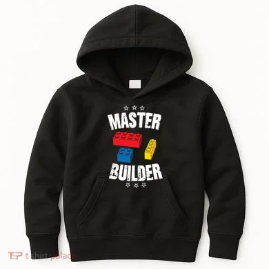 Master Builder Cool Gift Kids Hoodie
