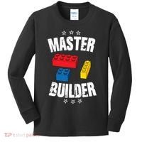 Master Builder Cool Gift Kids Long Sleeve Shirt thumb 0