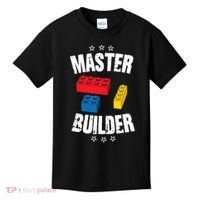 Master Builder Cool Gift Kids T-Shirt thumb 0