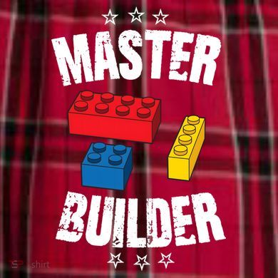 Master Builder Cool Gift Men's Flannel Plaid Pajama Pants