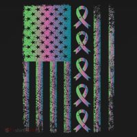 Metastatic Breast Cancer Flag Awareness Survivor Gift Women's Hoodie thumb 2