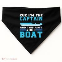 Motor Boats Captain Speed Boat Owner Motorboat USA-Made Doggie Bandana thumb 0
