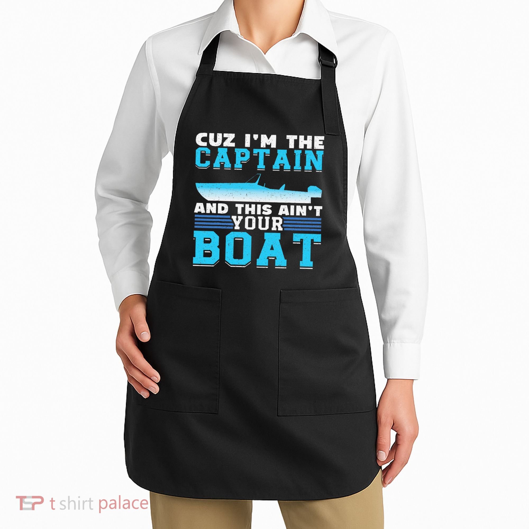 Motor Boats Captain Speed Boat Owner Motorboat Apron